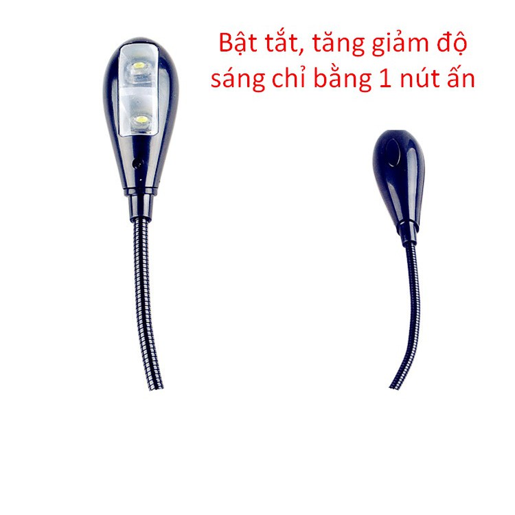 Đèn led cổng USB có công tắc điều chỉnh độ sáng [ĐƯỢC XEM HÀNG TRƯỚC KHI THANH TOÁN]