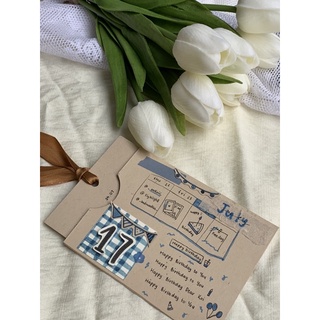 THIỆP HANDMADE RÚT