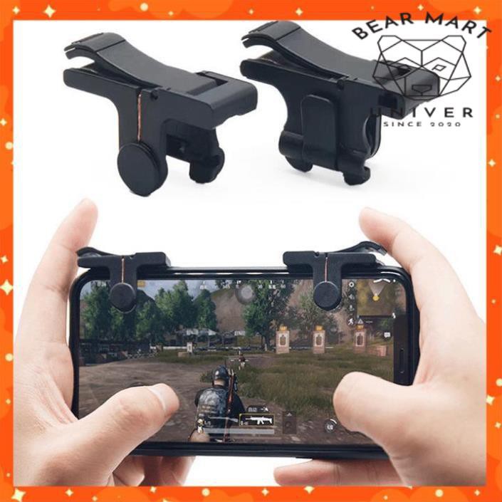 [BEAR MART] Nút Chơi Game, Bộ 2 Nút Chơi Game C9 Hỗ Trợ Chơi Game Hành Động Pubg, Ros... Trên Mobile, iPad