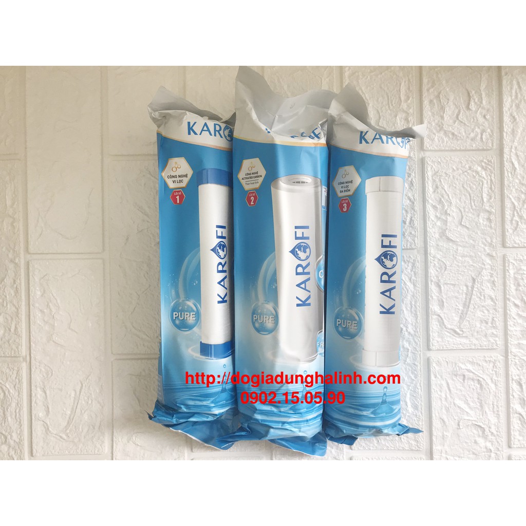 Lõi lọc nước Karofi số 1 2 3