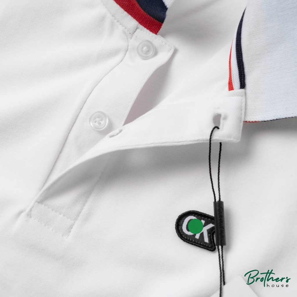 |Xịn ngon| Áo thun polo nam cổ bẻ Calvin. Klein basic đẹp chất ngất, lên dáng khỏi chê