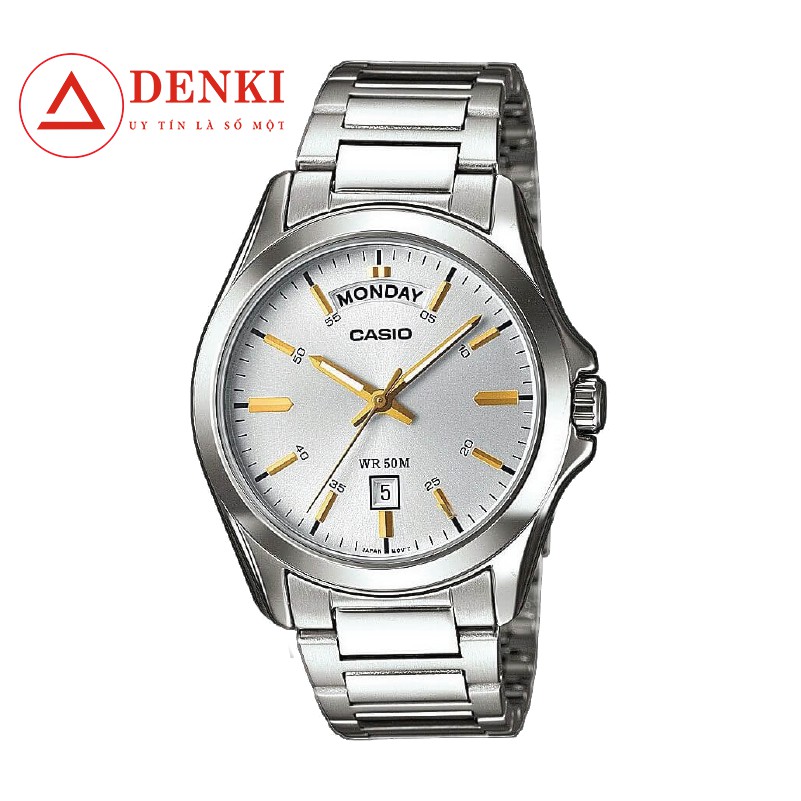 Đồng hồ nam dây kim loại CASIO Standard Anh Khuê MTP-1370D-7A2VDF cao cấp