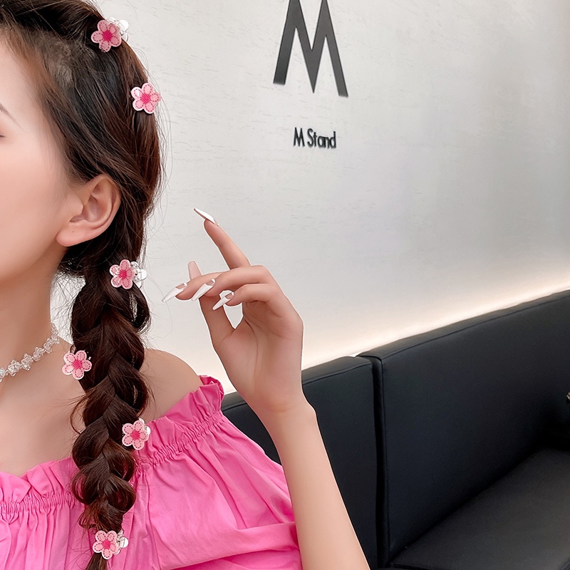 Kẹp tóc Bell Mew hoa anh đào nhí nhảnh, đáng yêu  TOC55