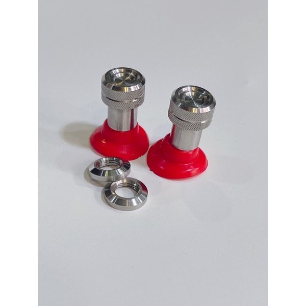 Cặp van vòi inox Salaya CTS tặng tán & cao su đậy, hàng chuẩn đẹp