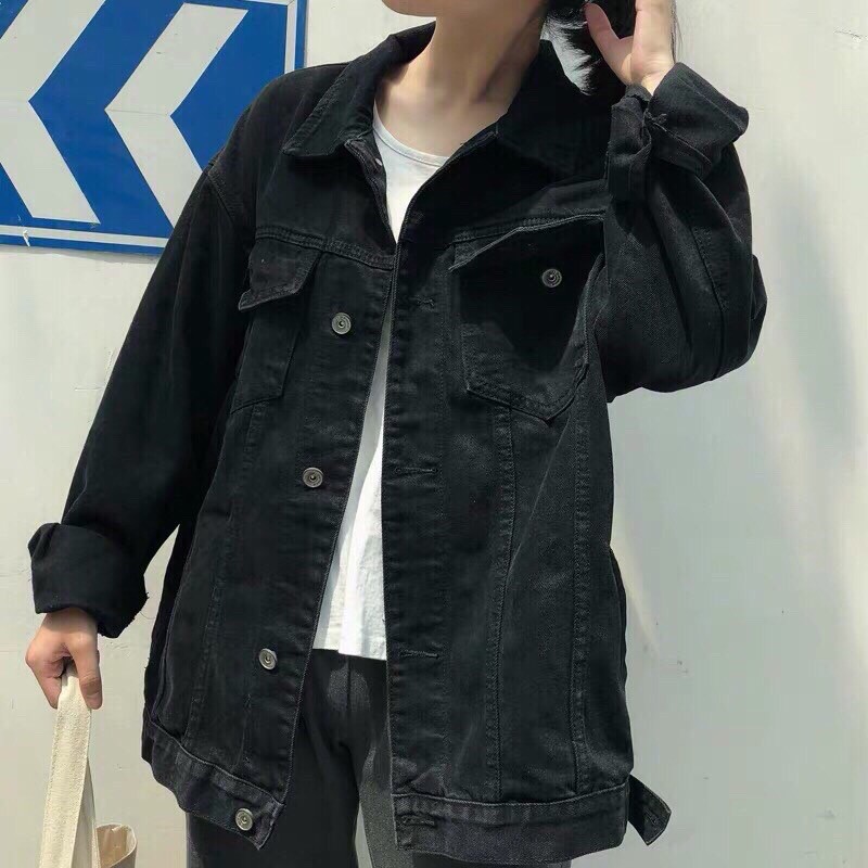 Áo khoác Jean unisex dành cho cả nam và nữ đều mặc được