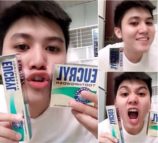 Combo Kem và Bột trắng răng EUCRYL
