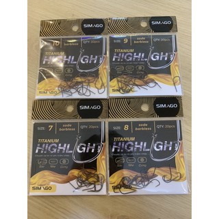 Lưỡi câu SiMaGo sobe barbless