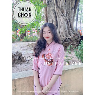 Đồ bộ đi chùa cho nữ/ đồ đi chùa vải đẹp ( THUẬN CHƠN STORE )