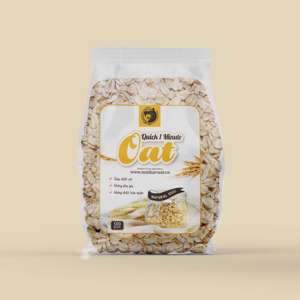 Yến mạch cao cấp nhập khẩu Úc, thương hiệu m&m Harvest 500g