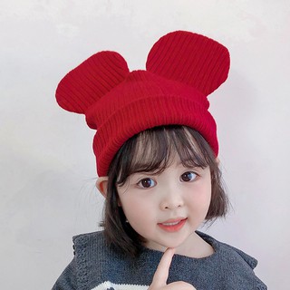 Nón Len Tai Chuột Mickey Dễ Thương Cho Bé
