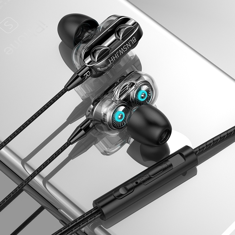 🔥Unico A🔥Tai Nghe Gaming Có Dây Nhét Tai Chơi Game Chống Ồn Có Mic In Ear Cho PC ĐT táo và các dòng điện thoại