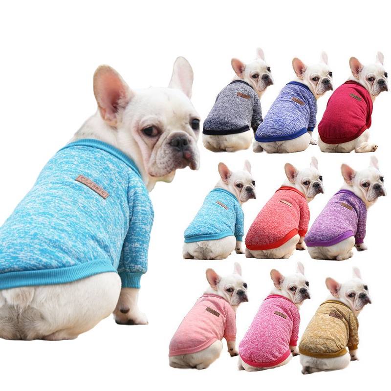 Quần Áo Kawaii Cho Chó Cho Chó Nhỏ Áo Len Quần Áo Ấm Cho Bulldog Pháp Chihuahua Trang Phục Áo Khoác Phụ Kiện Quần Áo Thú Cưng