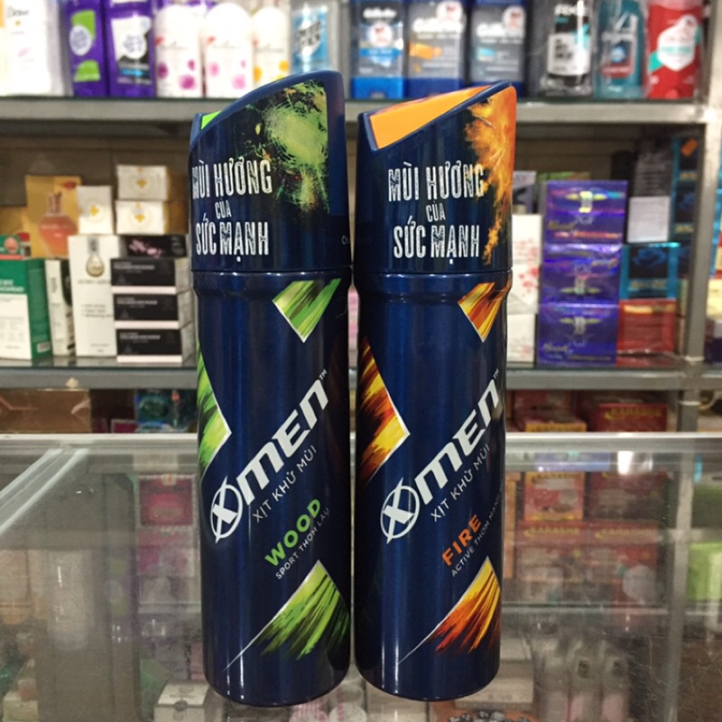 Xịt khử mùi X-Men Fire, Wood 150ml