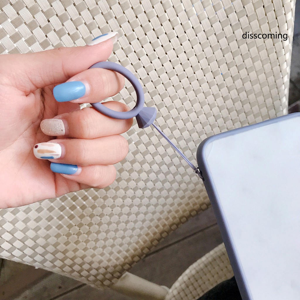 Bộ 2 Móc Xỏ Ngón Tay Bằng Silicon Hình Gấu Hoạt Hình Thông Dụng