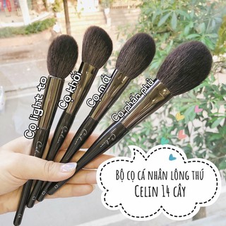 Bộ cọ cá nhân Celin 14 cây (Tặng mút celin)