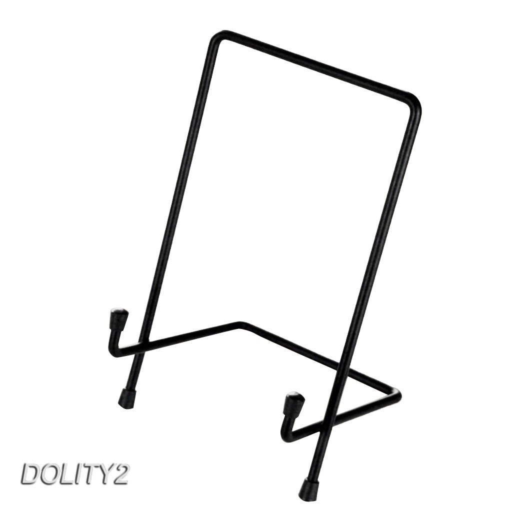[Dolity2] Giá Đỡ Trưng Bày Easel Bằng Sắt Cho Tách Trà Đĩa Hình Ảnh Nghệ Thuật_S