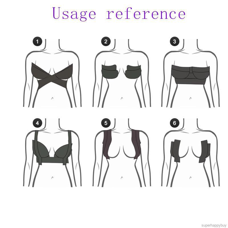 Miếng dán nâng ngực che nhũ hoa tàng hình tiện dụng