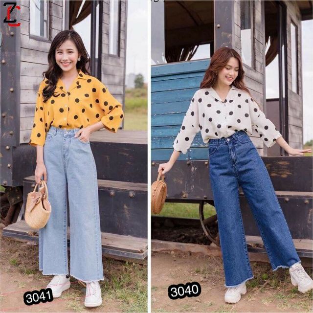 QUẦN BAGGY JEAN - QUẦN JEAN NỮ GIRLS CHUẨN MỰC BTA 12