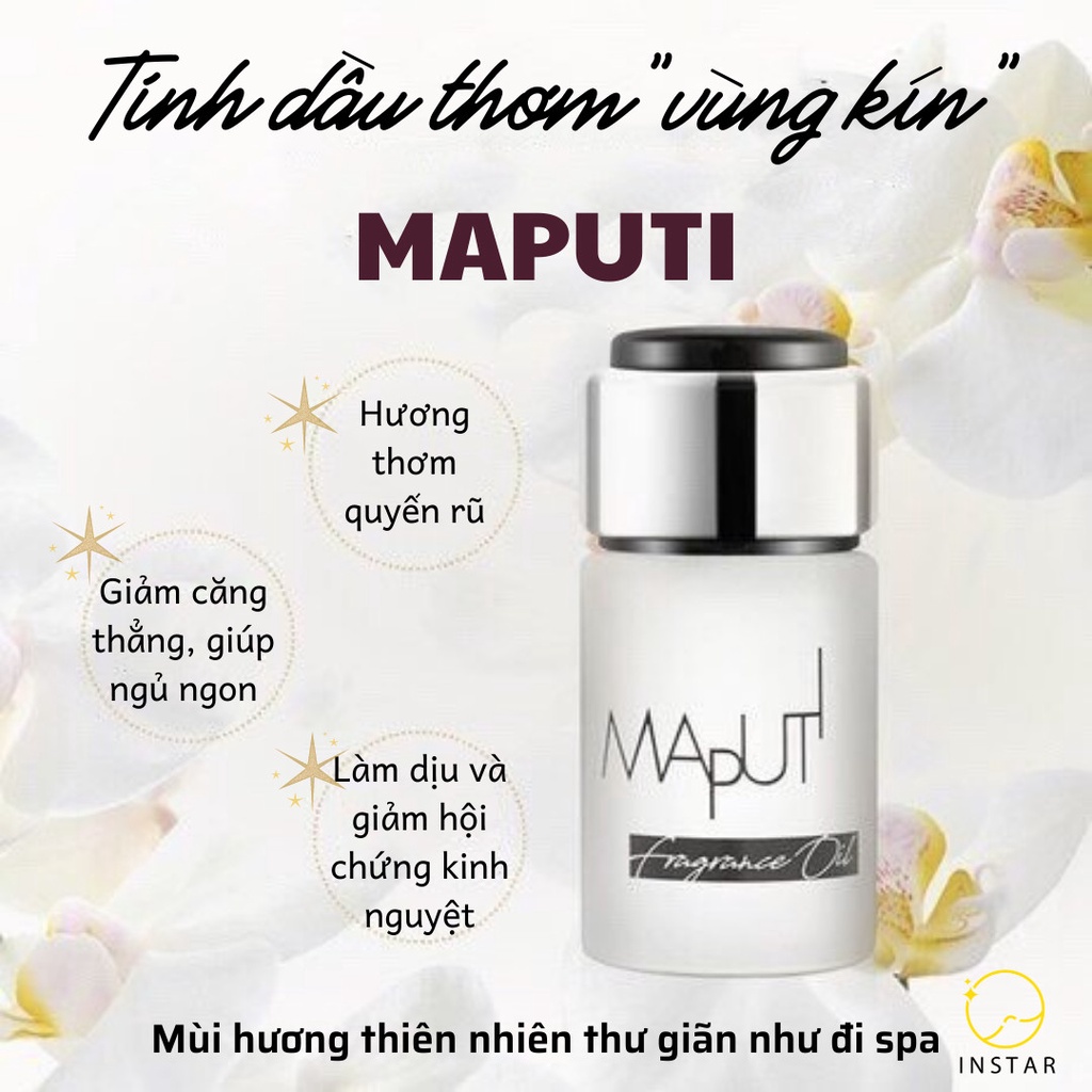 Tinh dầu thơm nước hoa vùng kín Maputi Fragrance Oil