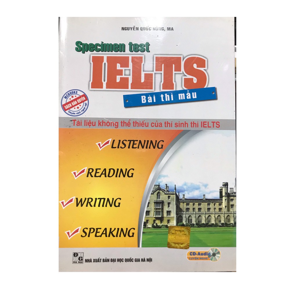 Sách - Ielts Bài Thi Mẫu (Specimen Test Ielts)