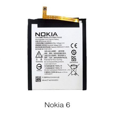 Thay pin Nokia 6 (2017), HE335