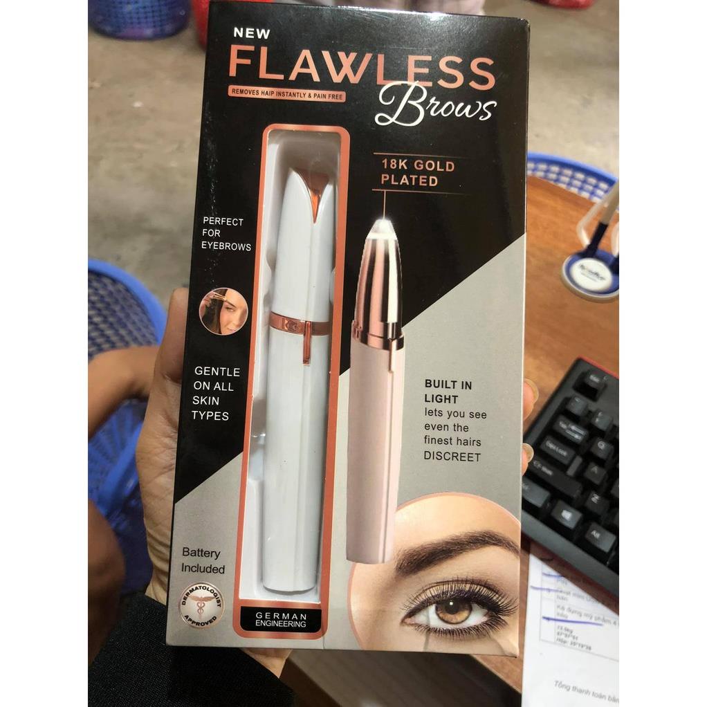 (giá sỉ) BÚT WAX TỈA LÔNG MÀY - LÔNG TƠ MẶT - RIA MÉP - FLAWLESS BROWS