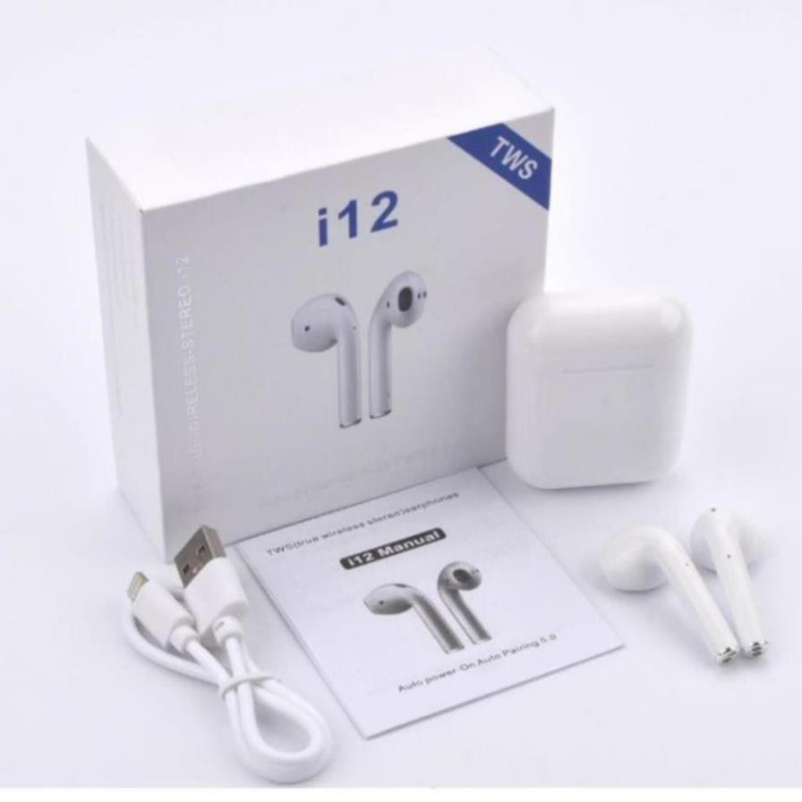 Tai Nghe bluetooth i12 thế hệ mới - Tai nghe không dây- Dùng nhiều dòng điện thoại- Kochioshop | BigBuy360 - bigbuy360.vn