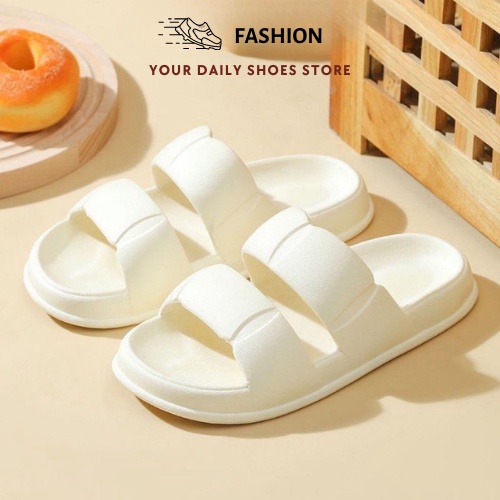 Dép bánh mì nữ, dép CHAO độn đế siêu dẻo siêu nhẹ chất liệu EVA cao cấp size từ 36-41 dáng cute dễ thương