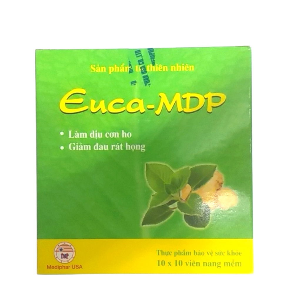 Euca-MDP Mediphar  Làm dịu cơn ho,giảm đau rát họng