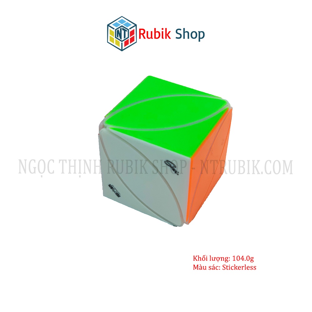 [Rubik Biên Thể] QiYi MoFangGe Ivy Cube Rubik Biến Thể 6 Mặt Maple Leaf Skewb Lá Phong Black Base