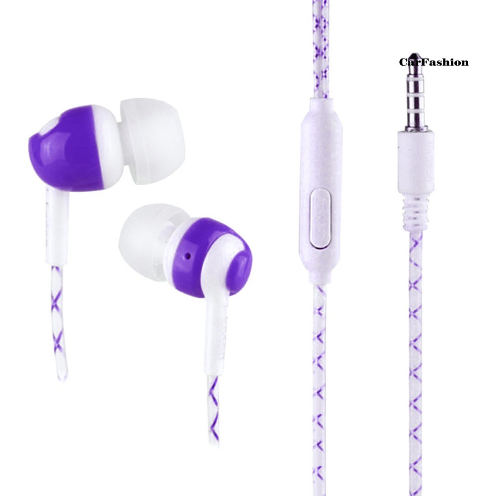 Tai Nghe Nhét Tai Phát Sáng Kèm Mic Giắc 3.5mm