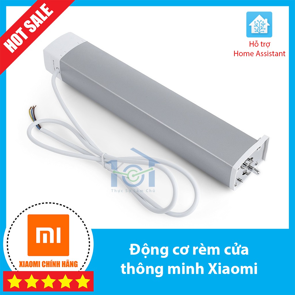 Động cơ Rèm thông minh·Aqara, Điều khiển từ qua diện thoại, hẹn giờ, kết hợp cùng các thiết bị SmartHome.