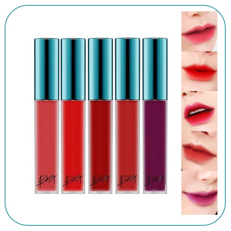 Son Kem Lì, Lên Màu Chuẩn Last Velvet Lip Tint Ver 1 đến Ver 5