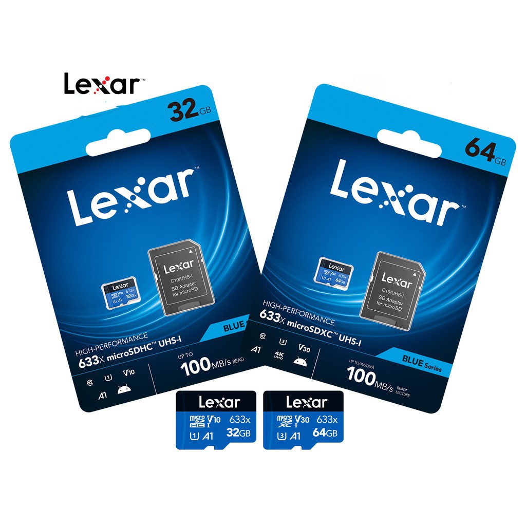 THẺ NHỚ CAMERA 32GB LEXAR - Thẻ Nhớ và Bộ Nhớ Mở Rộng