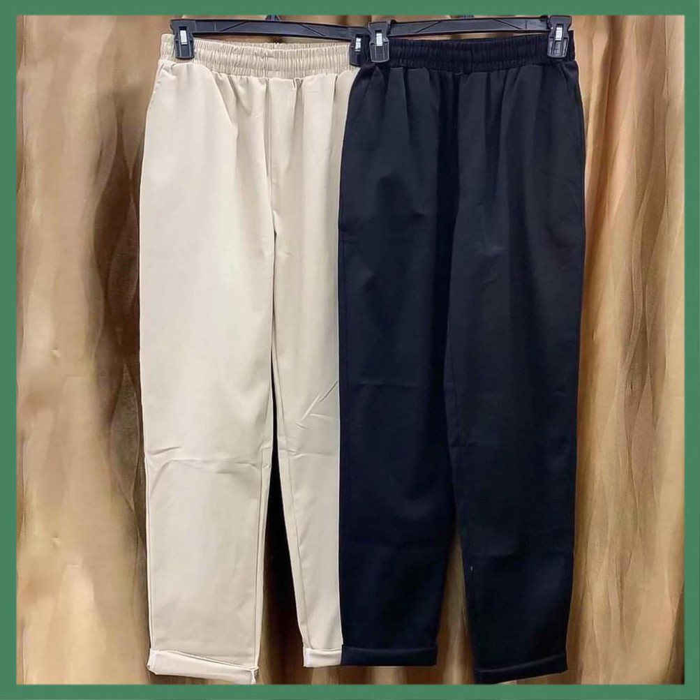 Quần baggy nam nữ kaki unisex, quần baggy kaki nam nữ