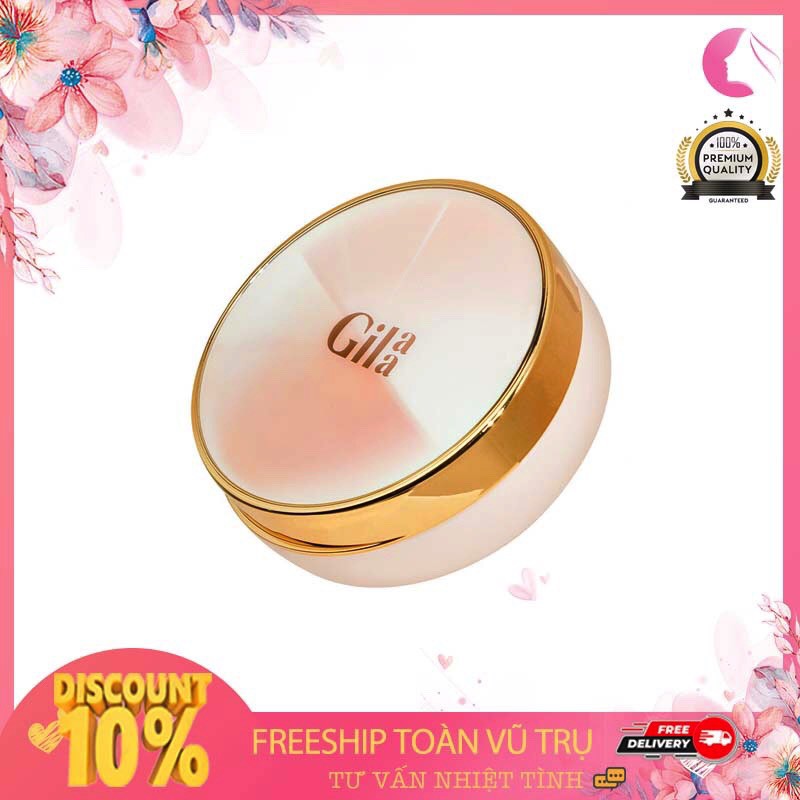 PHẤN NƯỚC GILAA KIỀM DẦU & DƯỠNG DA 13G LONG WEAR Đ CUSHION | BigBuy360 - bigbuy360.vn