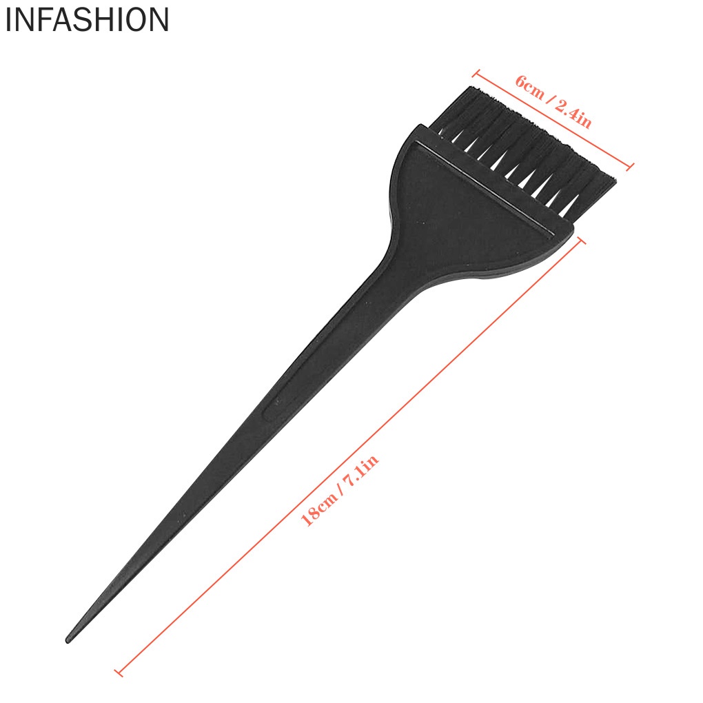 [Hàng mới về] Cọ quét thuốc nhuộm tóc tay cầm nhựa tiện lợi cho salon