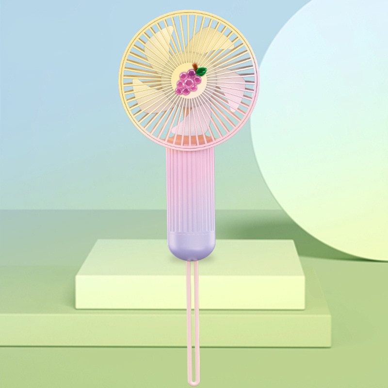 Quạt Mini Cầm Tay Có Thể Sạc Lại Bằng Cổng USB Tiện Dụng Và Bền