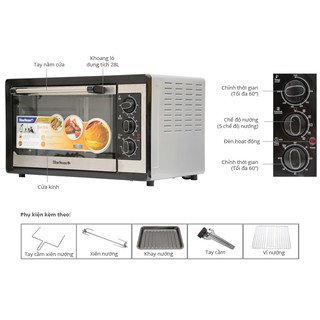 Lò nướng BLUESTONE EOB-7565S