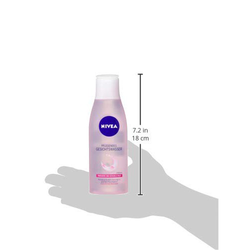 Nước hoa hồng Nivea làm sạch da nhẹ nhàng - NIVEA Pflegendes Gesichtwasser 200ml