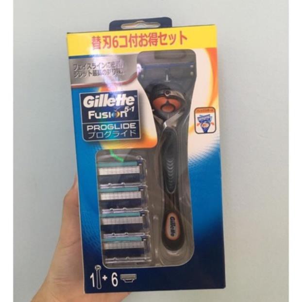 [Hàng chuẩn Auth]  Dao cạo râu Gillette 5 lưỡi 1+6 lưỡi