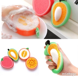 Miếng rửa chén dĩa hình trái cây siêu xinh(giao ngẫu nhiên)