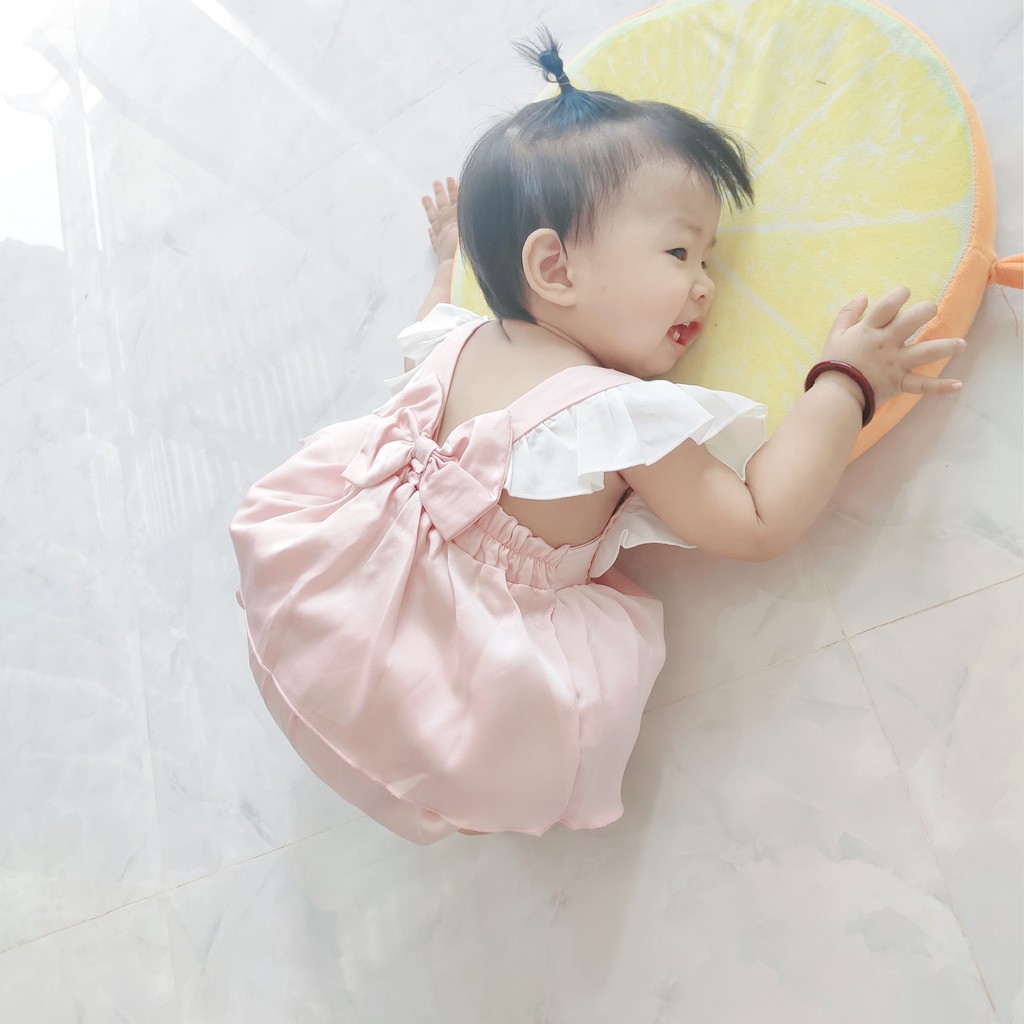 Quần áo bé gái (5- 18kg) bộ thiết kế mùa hè cho bé gái từ 1-5 tuổi V48