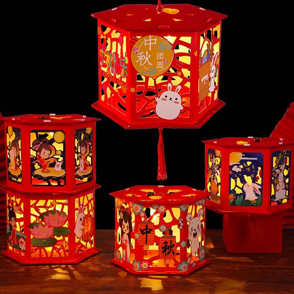 YIYU Lồng Đèn Giấy Tua Rua Treo Trang Trí Phong Cách Trung Hoa