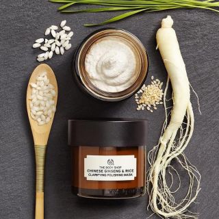 Mặt nạ Chinese Ginseng & Rice Clarifying Polishing Mask The body shop