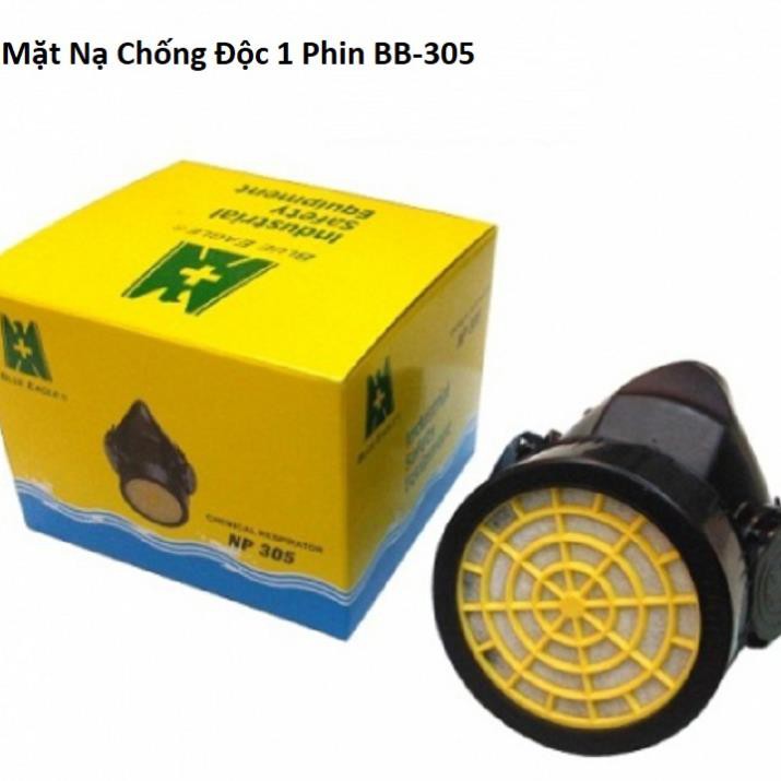 Mặt Nạ Phòng Độc, Mặt Nạ chống độc, 1 Phin 305 Và 2 phin 306 , Hàng Việt Nam Sản Xuất Chất Lượng Cao