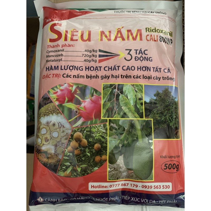 siêu nấm gói 500g