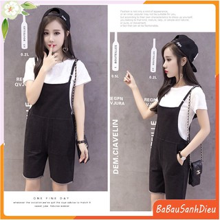 SÉT QUẦN YẾM ĐÙI PHONG CÁCH CHO MẸ BẦU QBN1119