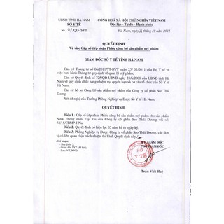 Nước chống nám Tây Thi