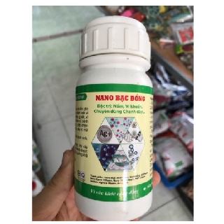 Chế phẩm sinh học : Nano bạc đồng- chai 250 ml